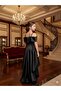 Off the Shoulder Short Front Long Back Girls Evening Dress Princess Dress - 3