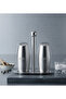 Seasoning Rack Set with Stand 9 cm Stainless Steel Salt and Pepper Shakers