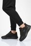 Black Mesh Lightweight Flexible Lace-Up Men's Sports Shoes Pete m - 2