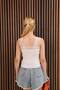 Lace Detailed Square Neck Knitwear Blouse - 3