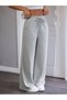 Women's Sweatpants Gray - Waist-Tied, Suitable for Daily Use, Comfortable Fit, Washable Fabric - 5