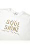 Slogan T-Shirt with Sea Shell Accessories - 4