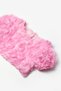 Pink Short Sleeve Crop Blouse for Girls with Rose Appliqué Detail - Millie - 3