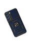 Ilkeshop New Galaxy S23 Case Pars Lens Ring Silicone (180752) - Navy Blue - 3