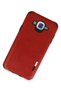 Ilkeshop New Galaxy J7 Case Loop Leather Silicone (185205) - Red - 2