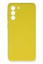 Ilkeshop New Galaxy S21 Fe Case Nano Inside Velvet Silicone (224012) - Yellow