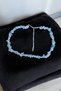 Aquamarine Stone Necklace Natural Stone Necklace Steel Wire Steel Clip Original1. Quality Natural Stone