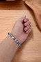 Blue Thermal Quartz Stone Bracelet Natural - 4