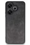 Ilkeshop New Redmi 13 4g Case Aras Leather Cover (05734) - Black