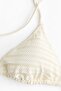 Padded triangle bikini top - 6
