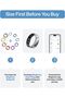Smart Ring Sizing Kit - Size First Before You Buy - Choose from 9 Sizes - Sizes 6 to 14 - Only Smart Ring - 2