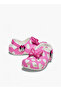 Girls Minnie Mouse Print Backstrap Clogs - 4