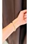 Women's Yonca Model Black & Stone Bracelet - 2