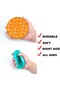 Popit Fidget Bubble Toy - Circle Orange - 3