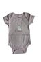Short Sleeve Figured Baby Bodysuit - Pink