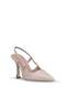 Elit Zk807 Women's Classic Heeled Shoes Beige - 3