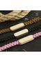 ILKESHOP سوار خشبي مكراميه (93252) مضفر - أسود - 2