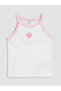 Nevavm Flower Embroidered Girls' Undershirt with a Difference - 2