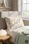 Cute Rabbit Carrot Patterned 100% Cotton Children's Baby Orthopedic Visco Pillow - 3