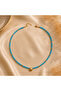 Zeynora Blue Shell Necklace - 2