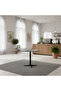طاولة مقهى دائرية كبيرة بلمسة عصرية