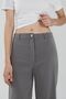 High Waist Straight Leg Bengaline Trousers - 5
