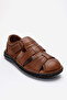 Men's Closed Toe Sandals Real Leather Dc 1202 Taba - 4