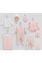 İncibaby 100% Cotton Heart Detailed 10-Piece Baby Girl Hospital Discharge Set