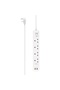 12W 4 Way Extension Socket, White, D3223851 - 4