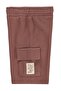 Basic Buttoned Front Shorts for 2-5 Years - Brown - 2