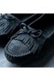 Women's Suede Loafer with Bow and Tassel, Casual, Comfortable, Stylish, Non-Slip Sole, Ballet Shoes - 3
