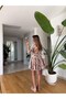 Monaco Patterned Belted Dress - 5