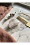 Large Size Transparent Striped Bone Clip Strong Grip Hair Clip 8 cm - 7