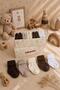 Organic Cotton 5-Piece Boxed Premium Newborn Baby Socks - 2