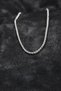 316L Steel Silver Color Venetian Chain Model Men's Necklace - 2