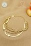 Steel Bracelet - 4-Piece Combination Heart Chain 316L Steel Bracelet, Non-Tarnishable, Non-Fading, 17+5cm - 5
