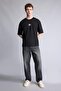 100% Cotton Boxy Fit Back Print T-Shirt G4852Ax26Sm - 2
