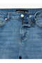 Normal Waist Cotton Bermuda Slim Fit Jean Shorts - 8