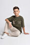 Boy's Linen Trousers Cotton T-Shirt Comfortable Fit Set - 2