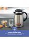 1.3 L Stainless Steel Vacuum Flask- GVF27023/ for Hot and Cold Beverages, Black and Silver - 2