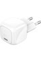 BoostCharge 30W Mains Charger (Compact and Portable, USB-C Power Delivery, for all iPhone 16, 15, 14, 13, Samsung Galaxy S24, S23, iPad, AirPods, Tablets, etc., White)