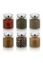 Set of 12 Vacuum-Sealed Glass Jars with Metal Lids – 250 ml – Food and Legume Storage Container - 5