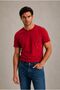 Men's Slim Fit Lycra Body-Fitting Soft Textured Crew Neck T-Shirt