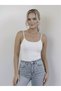 Women's Strappy Bodysuit 4-Pack Basic Thin Strappy Flexible Daily Top - 8