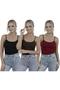 Women's Strappy Bodysuit 3-Pack Basic Thin Strappy Flexible Daily Top