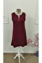 Women's Strappy V-Neck Mini Dress - 5