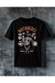 Motorebel Custom Garage Printed Oversize T-Shirt