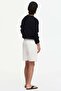 Regular Fit Linen-blend shorts - 3