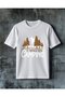 I Will Go Camping Printed Oversize T-Shirt