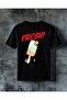 Fresh Ice Cream Printed Oversize T-Shirt